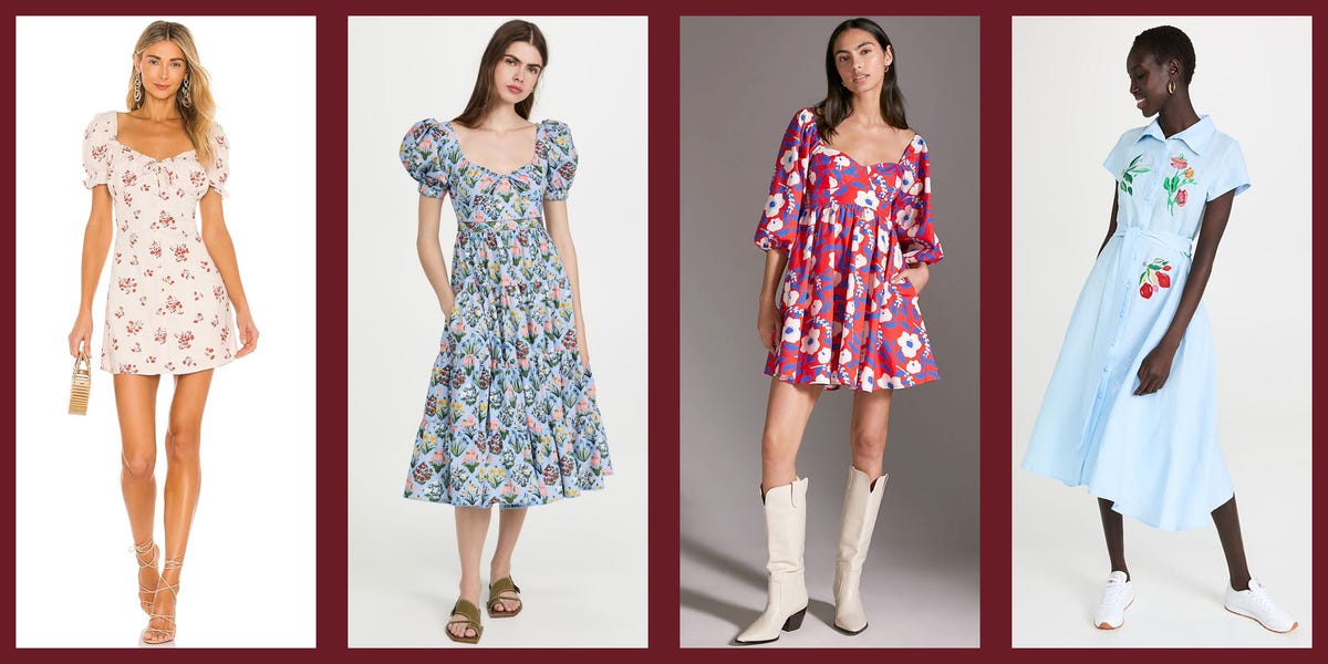 Dragute 13 rochii florale dragute potrivite pentru noul sezon - Fashion365